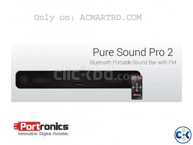 Portronics Sound Bar and Bluetooth Speaker large image 0