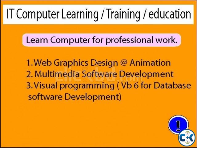 IT Computer Learning Training education large image 0