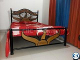 Semi double Steel Khat Steel Bed