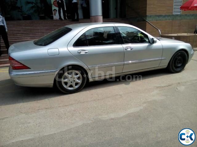 Mercedes S class Silver rent in Sylhet large image 0