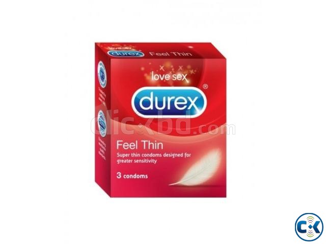 Durex Thin Feel Condoms Pack of 3 piece  large image 0