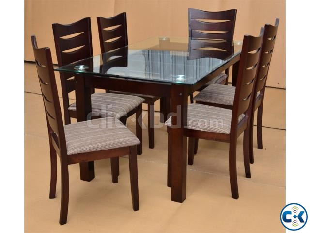 Shagun Wooden Dining Table large image 0