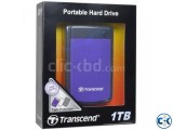 Transcend Hard Disk Drive SATA Portable 1TB USB 3.0 J25H3P