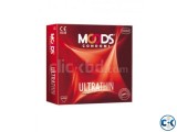 Moods Ultra Thin Delay Condoms 2 X Pack of 3 condoms 