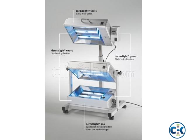 Dermalight 500 Phototherapy For Hands Feet Face Or Body large image 0