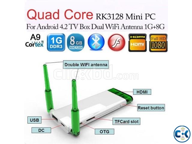 CLOUD STICK ANDROID 4.4 SMART TV DONGLE 1080p HD MEDIA large image 0