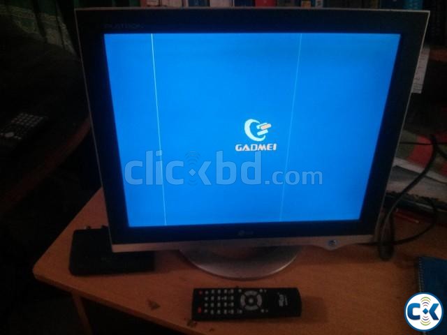 LG 17 LCD monitor n free TV card large image 0