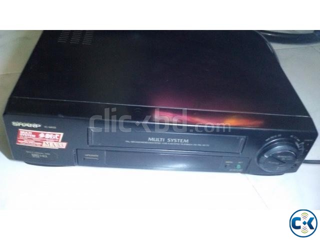 SHARP VCR VCP Video cassette player recorder MULTIPLAYER large image 0
