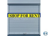 Ready and Running shop for rent.