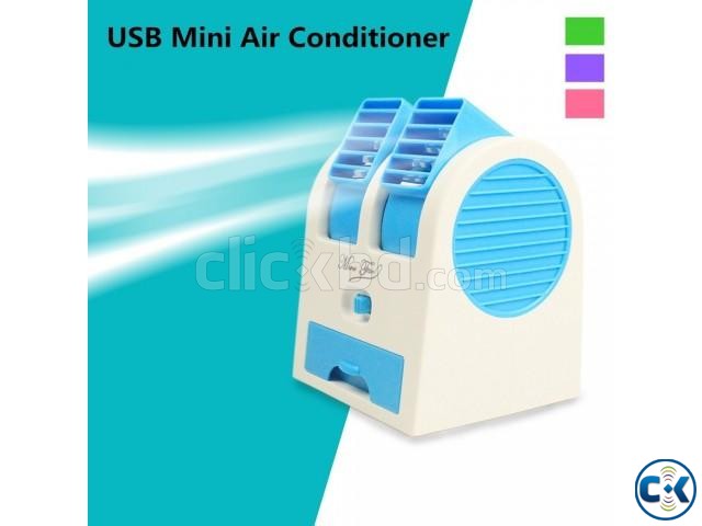 USB Mini Air Conditioner Fan large image 0
