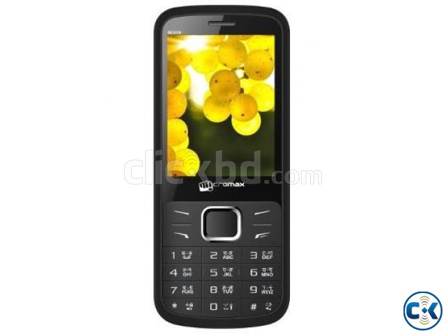 Micromax CDMA GSM GC 318 Bar Phone | ClickBD large image 0