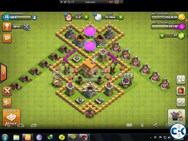 Clash Of Clans TH6 ACCOUNT large image 0