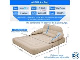 Alpha convertible air lounge bed queen mattress