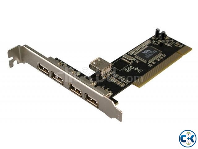 USB 2.0 PCI Card 4 1 Port large image 0