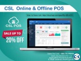 Online Offline Cloud based Customized CSL POS Software