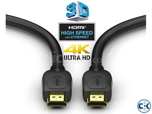 Generix 2m Full HD 1080p 3D 24K Gold Plated HDMI Cable large image 0