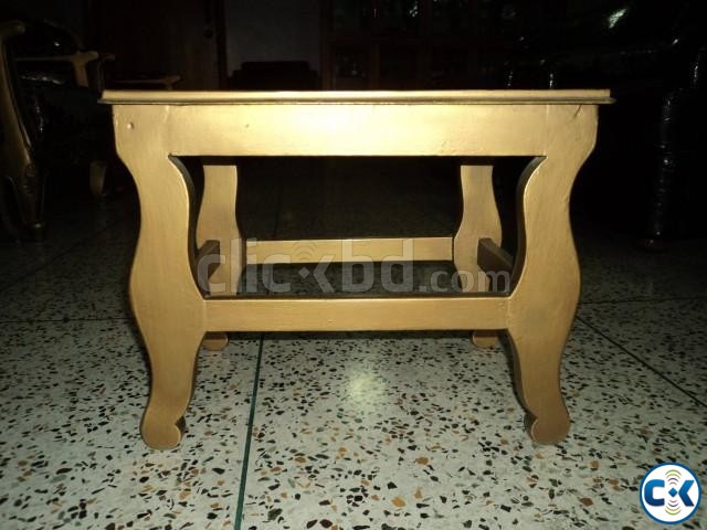 Small Bed Side Glass Table large image 0