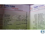 Dhaka to Cox s Bazaar Tuba line AC C1 C2 
