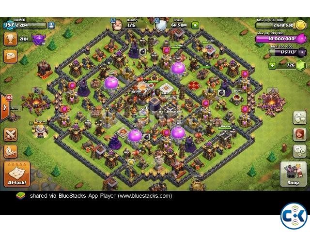 Clash of Clans Town Hall 11 Maxed Base CoC TH11 for sell large image 0