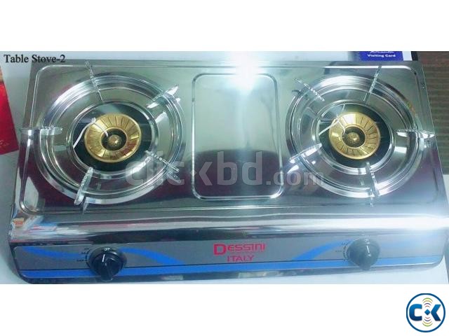 Brand New 2 burner Auto Gas Stove-2 From Italy. large image 0