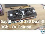 Sapphire R9 280 Dual X OC 3GB