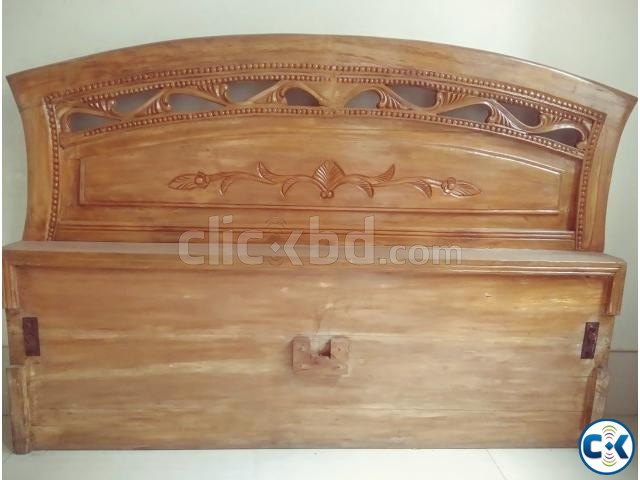 Wooden Bed 5 x 7  large image 0