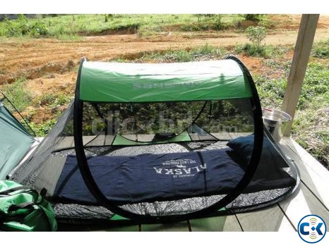 Portable Self Standing Automatic Mosquito net Free Carry Bag large image 0