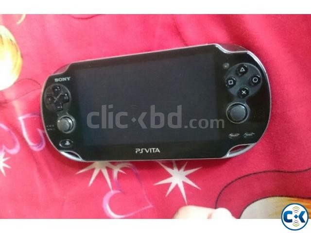 Sony Ps vita with 2 game disk large image 0