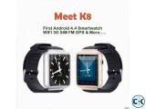 K8 ANDROID 4.4 SMART WATCH WIFI GPS 3G SUPPORT SIM