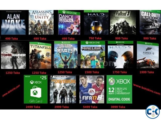 Xbox Games Digital Codes large image 0
