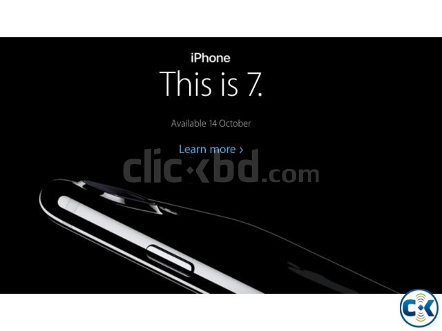 iPhone 7 plus 128 GB JET BLACK intact box large image 0