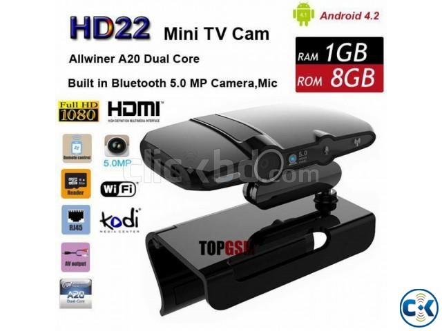 HD23 Android Quad Core 1GB RAM WiFi Mini PC Smart TV Box large image 0