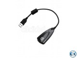 USB 3D Sound Card Adapter With Cable line