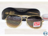 Ray Ban Gents Shades Golden Sunglass Replica SW4052