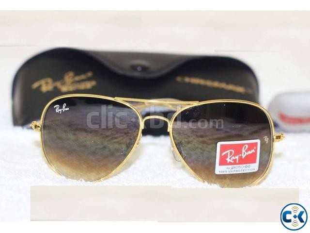 Ray Ban Gents Shades Golden Sunglass Replica SW4052 large image 0