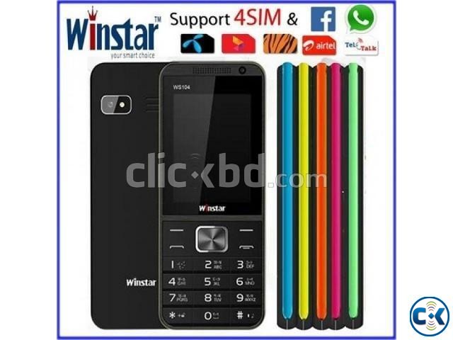 Original Winstar W104 4 Sim Mobile intact Box large image 0