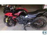 Yamaha fazer 153cc Black red
