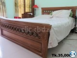Shagun Bed with mattress.