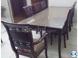 8 seater luxurious granite dining table for sale