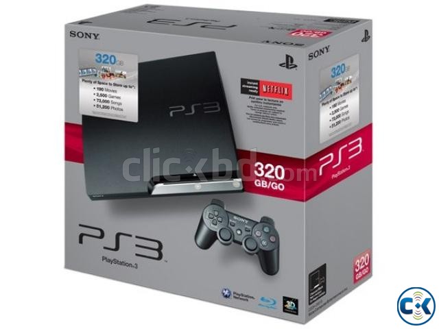 PS3 320GB Modded console full fresh with warranty large image 0