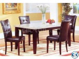 Marbel Table With 4 Chare