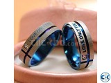 Love Couple Ring Crystal Mount Lovers Ring