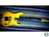 G M Guitar with active pickup..........with G1X On processor