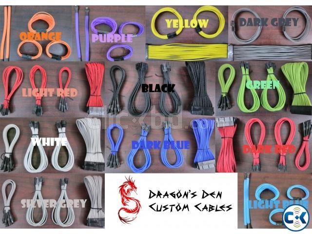 Custom color sleeve cables set - Bangladesh large image 0