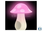 Cute USB Mushroom LED Light Speaker