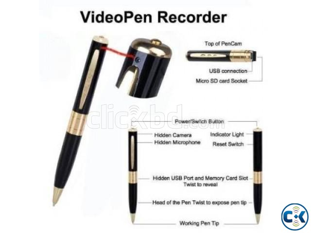 Spy Pen Camera 32GB Supported | ClickBD large image 0