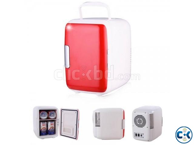 Mini Fridge Cooler and Warmer for Car and Home intact Box large image 0