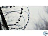 Embassy barbed wire Exclusive in Dhaka 