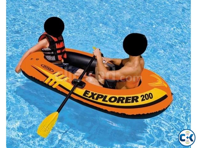  - 2 Person Rubber Boat | ClickBD large image 0