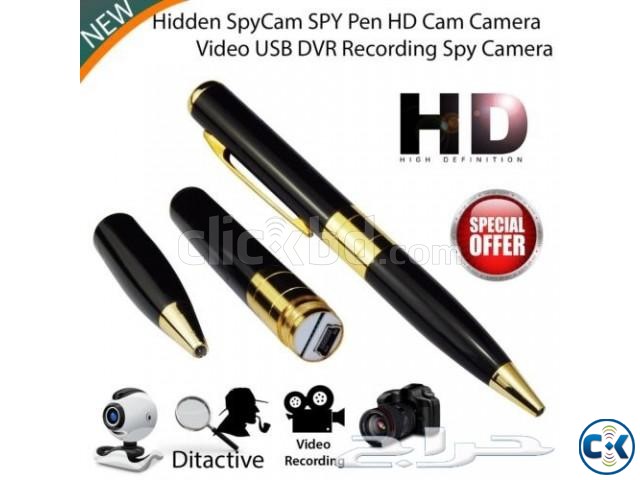 Hidden HD Spy pen Camera large image 0